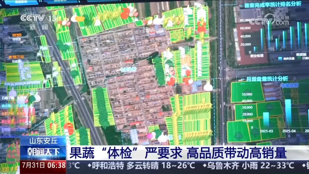 央视《朝闻天下》聚焦苍穹数码农产品质量安全平台，创新方案实力“出圈”