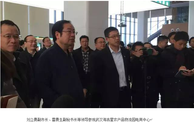 苍穹数码应邀参加武汉市“互联网+农业”工作现场会