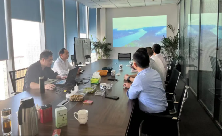 南昌工学院赴苍穹数码技术股份有限公司江西分公司进行合作交流